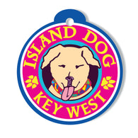 Island Dog Key West Personalized Pet ID Tag
