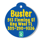 Island Dog Key West Personalized Pet ID Tag