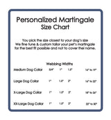 Conch Republic Blue Personalized Martingale