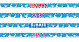 Christmas Blue Snow Dog Personalized