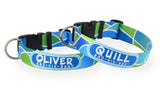 Atlantis Ocean Personalized Dog Collar