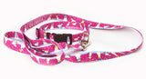 Christmas Pink Snow Dog Personalized