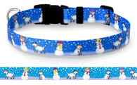 Christmas Blue Snow Dog Personalized