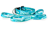 Fishbone Ocean Personalized Dog Collar