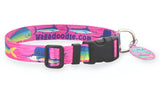 Mahi, Marlin and Sailfish Offshore Fishing Dog Collar Pink