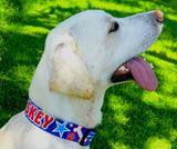 Patriotic Pup Personalized Dog Collar