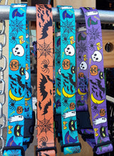 Halloween Funny & Not so Scary Purple Personalized Dog Collar