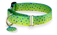 Mahi Flash Martingale Dog Collar