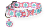 Valencia Personalized Martingale Dog Collar