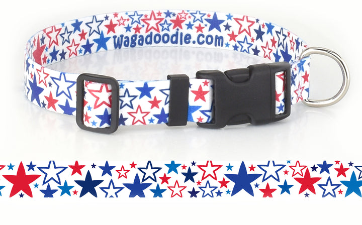 Star Spangled Dog Collar Art