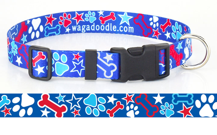 Patriotic Party Dog Collar