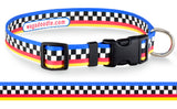 Checkered Flag Race Dog Collar