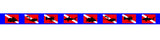 Diver Down Flag Dog Collar
