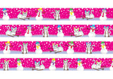 Christmas & Winter Snow Cat Pink