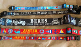 Seashore Blue Dog Collar