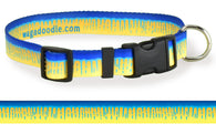 Marlin Skin Personalized Dog Collar