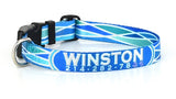 Back Country Drift Personalized Dog Collar