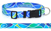 Atlantis Ocean Personalized Dog Collar