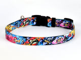 Pugs in Space Dog Collar